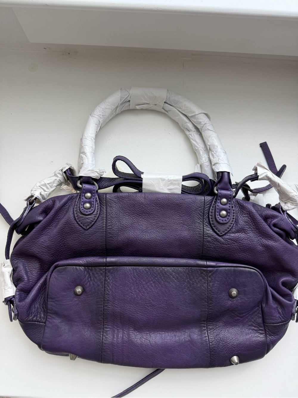 NWT We The Free Baby Emerson Midnight Orchid Free People Boho Leather - Picture 3 of 3